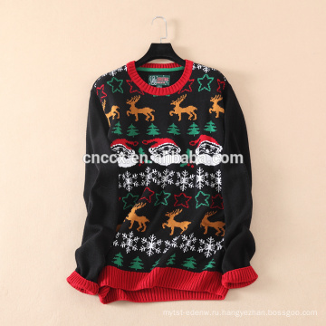 16JW6111 Рождество пуловер свитер
